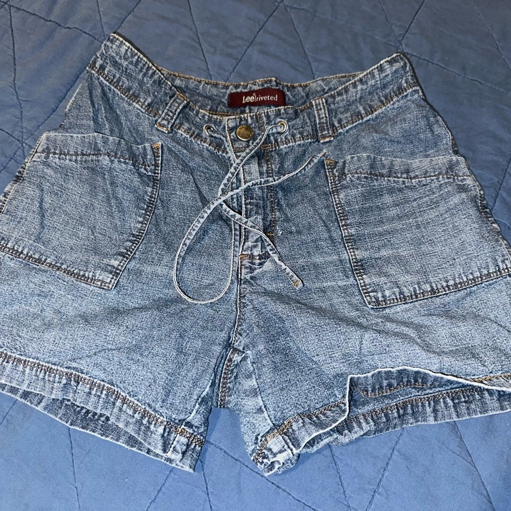 Levi's Denim High-Waisted Shorts